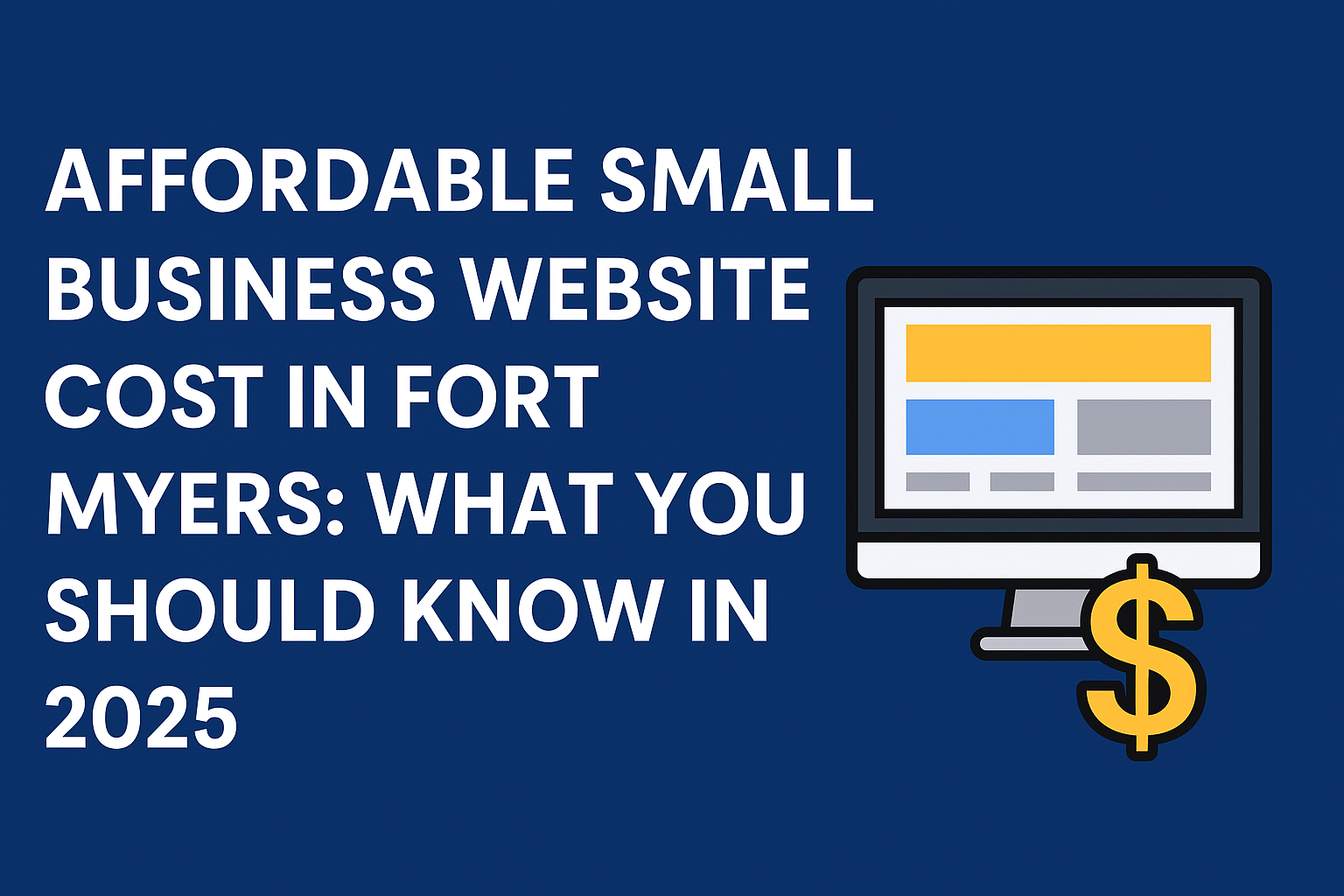 Calculator and coins on a desk, representing website cost