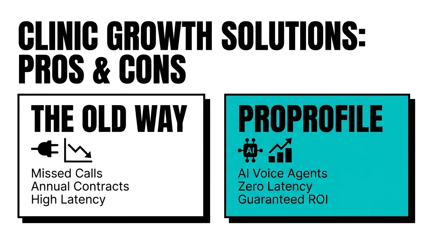 DearDoc vs Officite vs ProProfile Clinic Growth Platforms